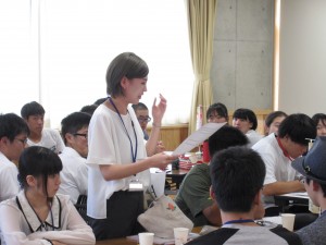 Presentation of the group's opinions in front of everyone