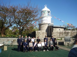 Circle members also celebrate the guests' commemorative ceremony