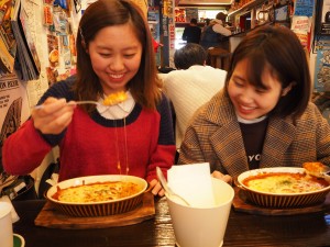 For lunch, Mojiko's specialty grilled curry