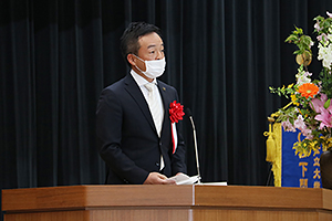 Congratulations to Mr. Shintaro Maeda, Mayor of Shimoseki